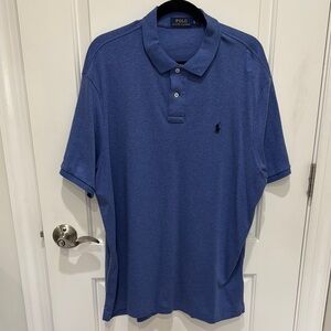 Polo by Ralph Lauren Blue Classic Polo Shirt Short Sleeves